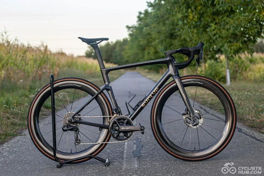 TOCCAY AERO-60 Ghost carbon wheelset on an Evolve Cima road bike during independent Cyclists Hub testing