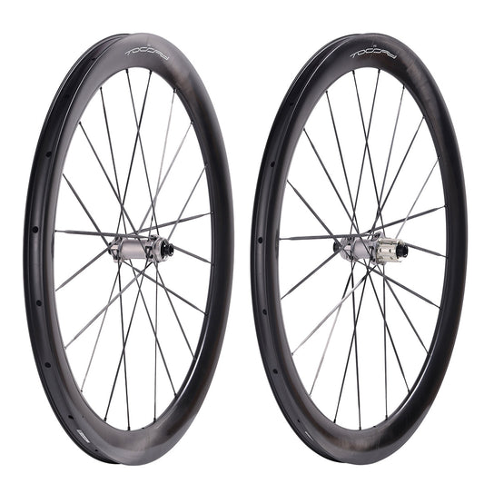 TOCCAY AERO-40 carbon wheels for climbing and mixed road riding