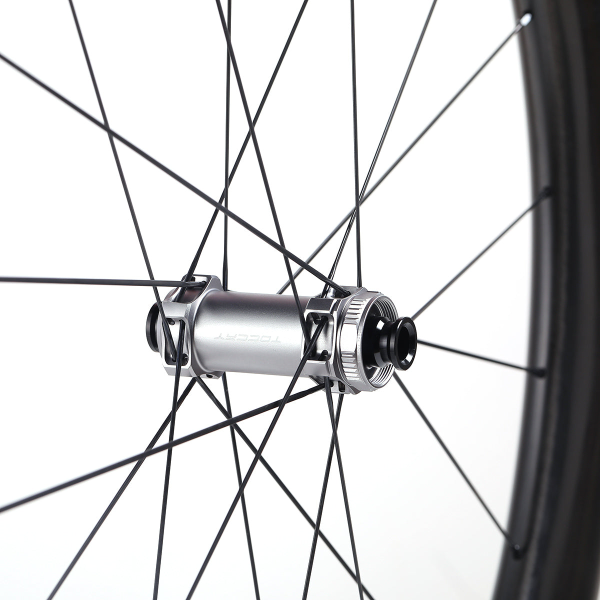 TOCCAY Ghost Gravel 58 spoke and rim view