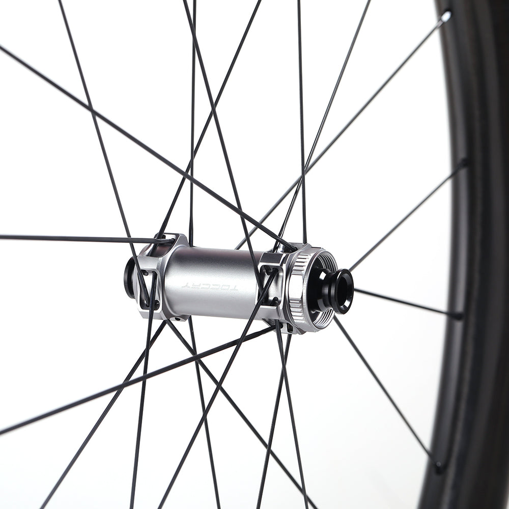 TOCCAY Ghost Gravel 58 spoke and rim view