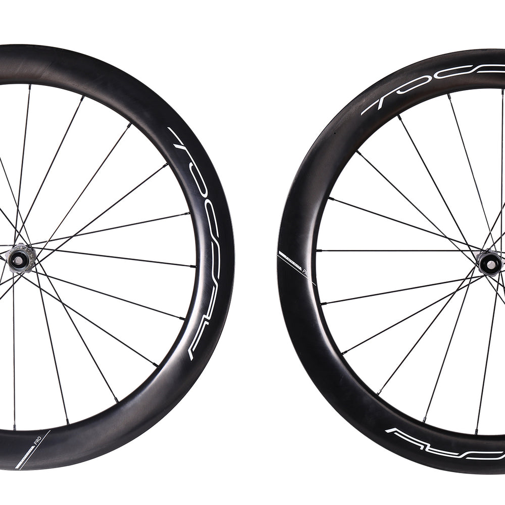 TOCCAY Ghost Gravel 58 aero wheelset pair side view