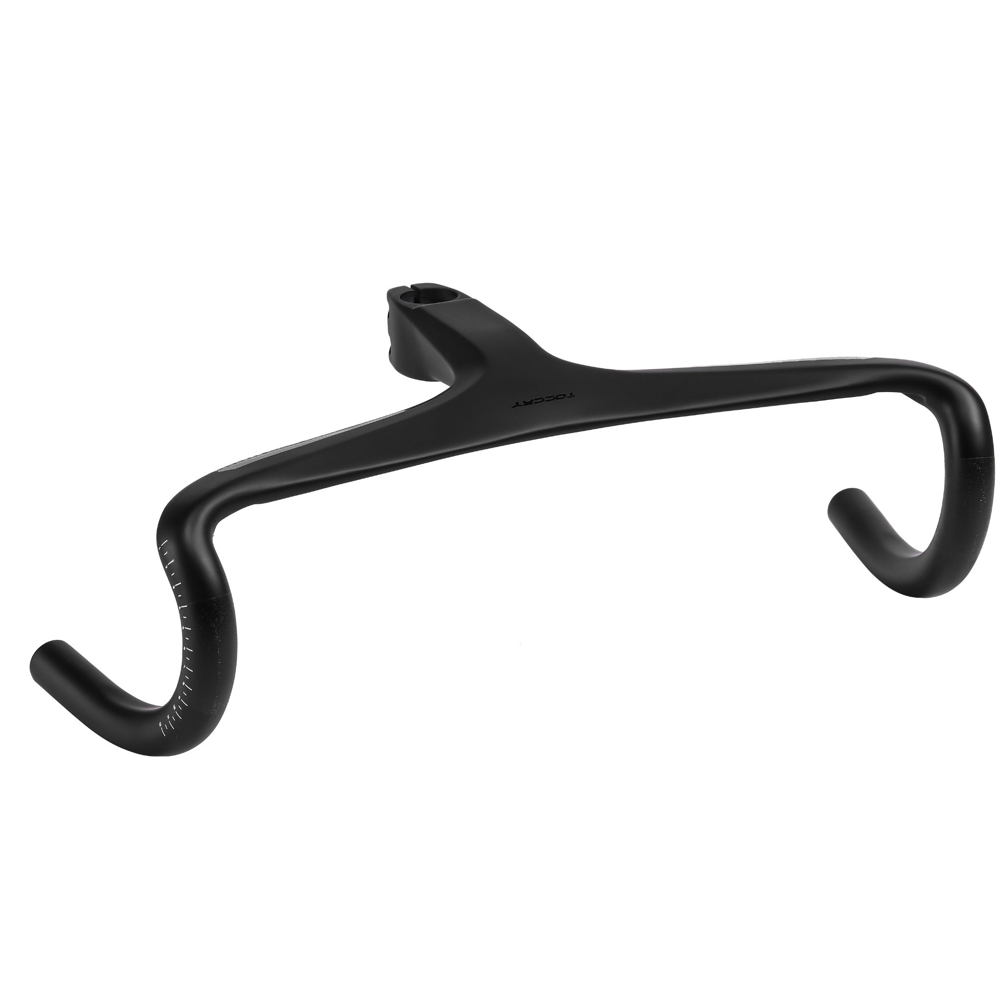 TOCCAY integrated carbon road handlebar matte black full product