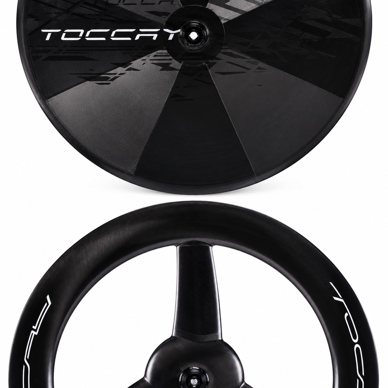 TOCCAY TT Carbon Disc Wheel | Disc Only or Tri-Spoke Set