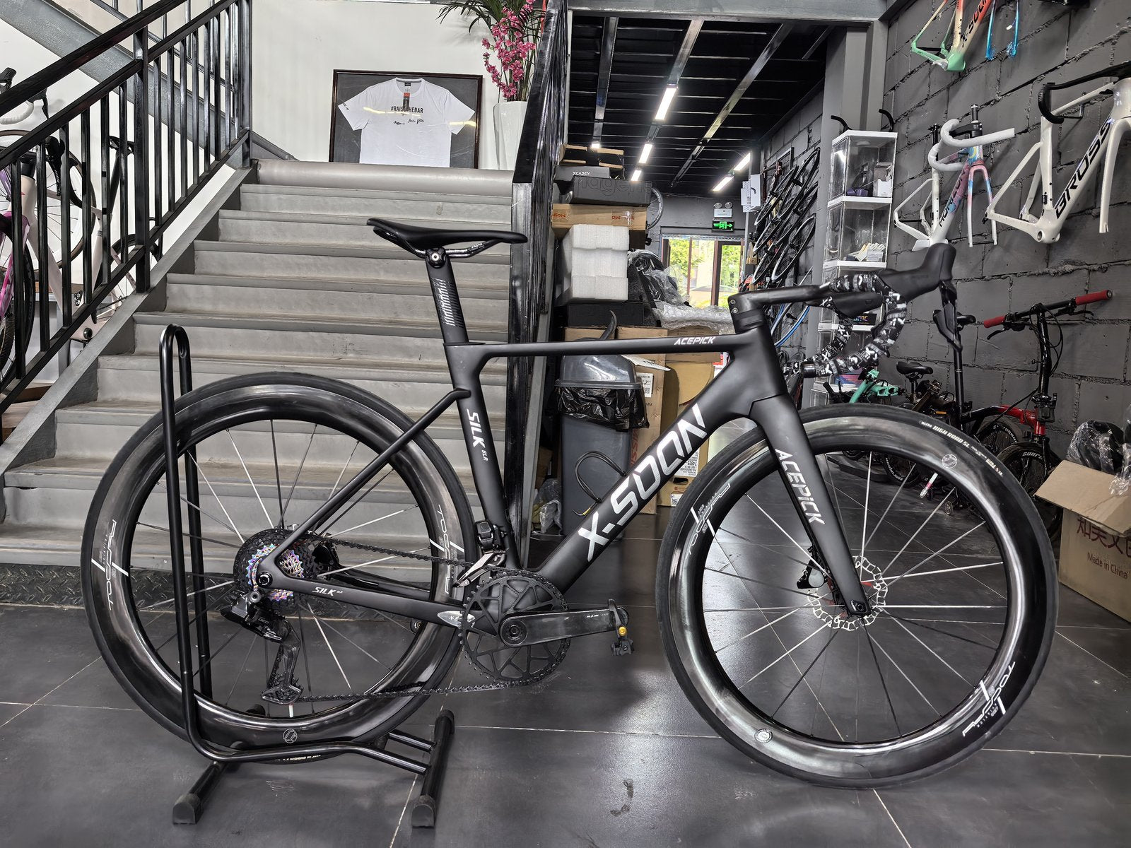 Andre racing L'Étape Brasil on TOCCAY AERO-60 Ghost CARBON